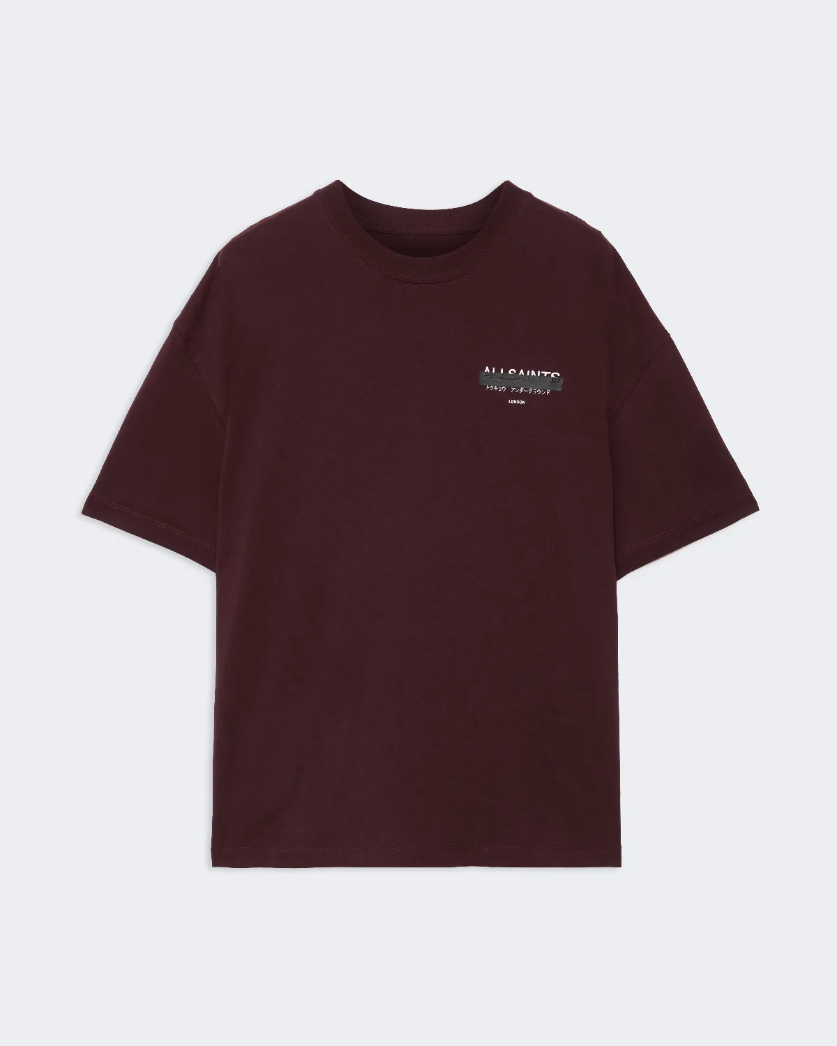 Redact Oversized Cotton T-Shirt by AllSaints