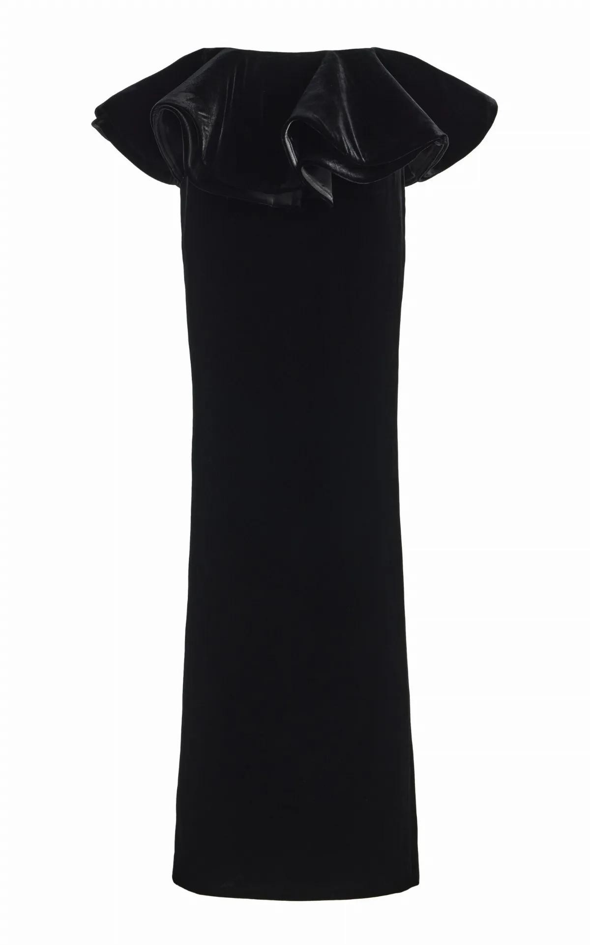 Velvet Maxi Peplum Skirt by The New Arrivals Ilkyaz Ozel