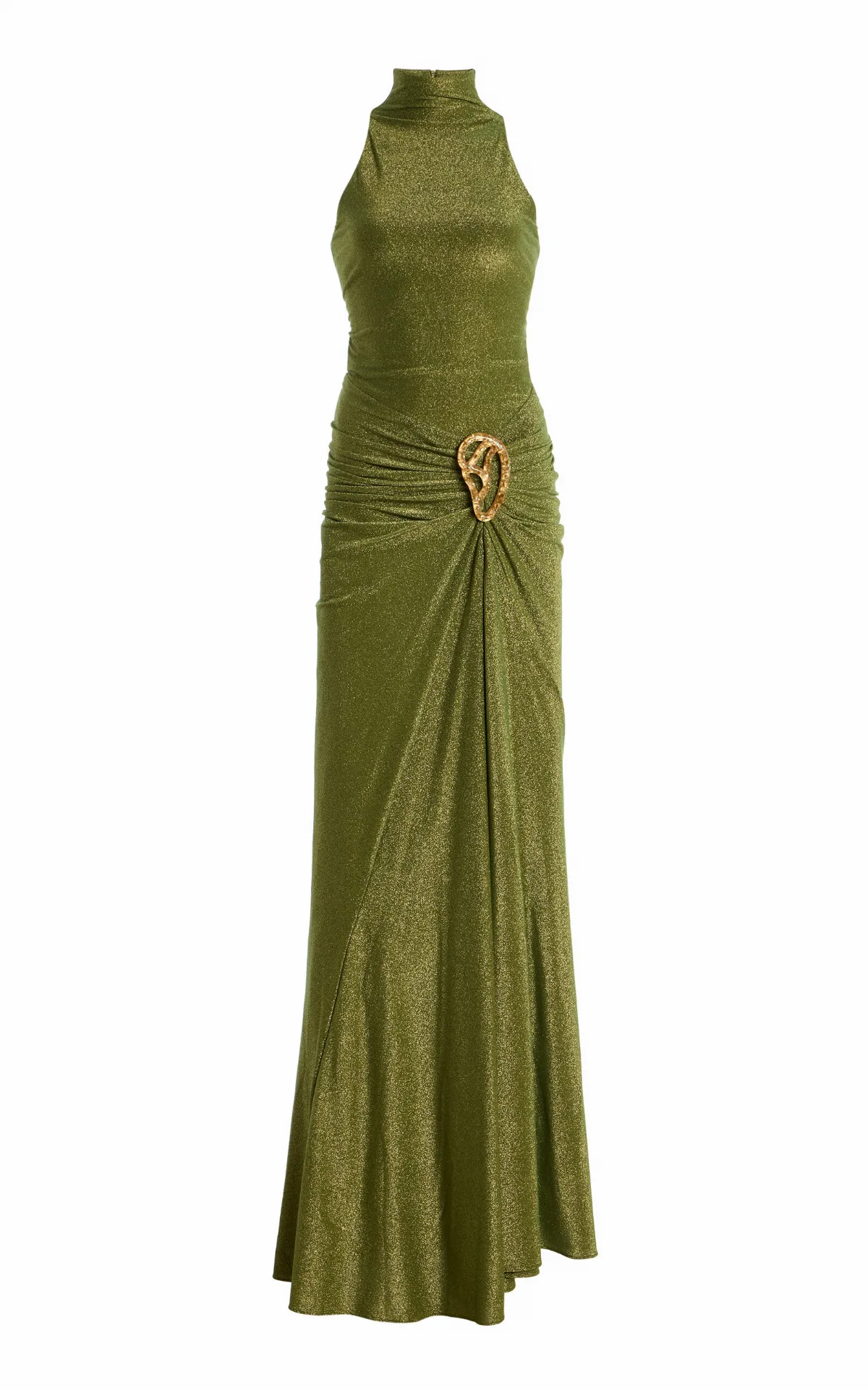 Frances Metallic Knit Maxi Dress by Silvia Tcherassi