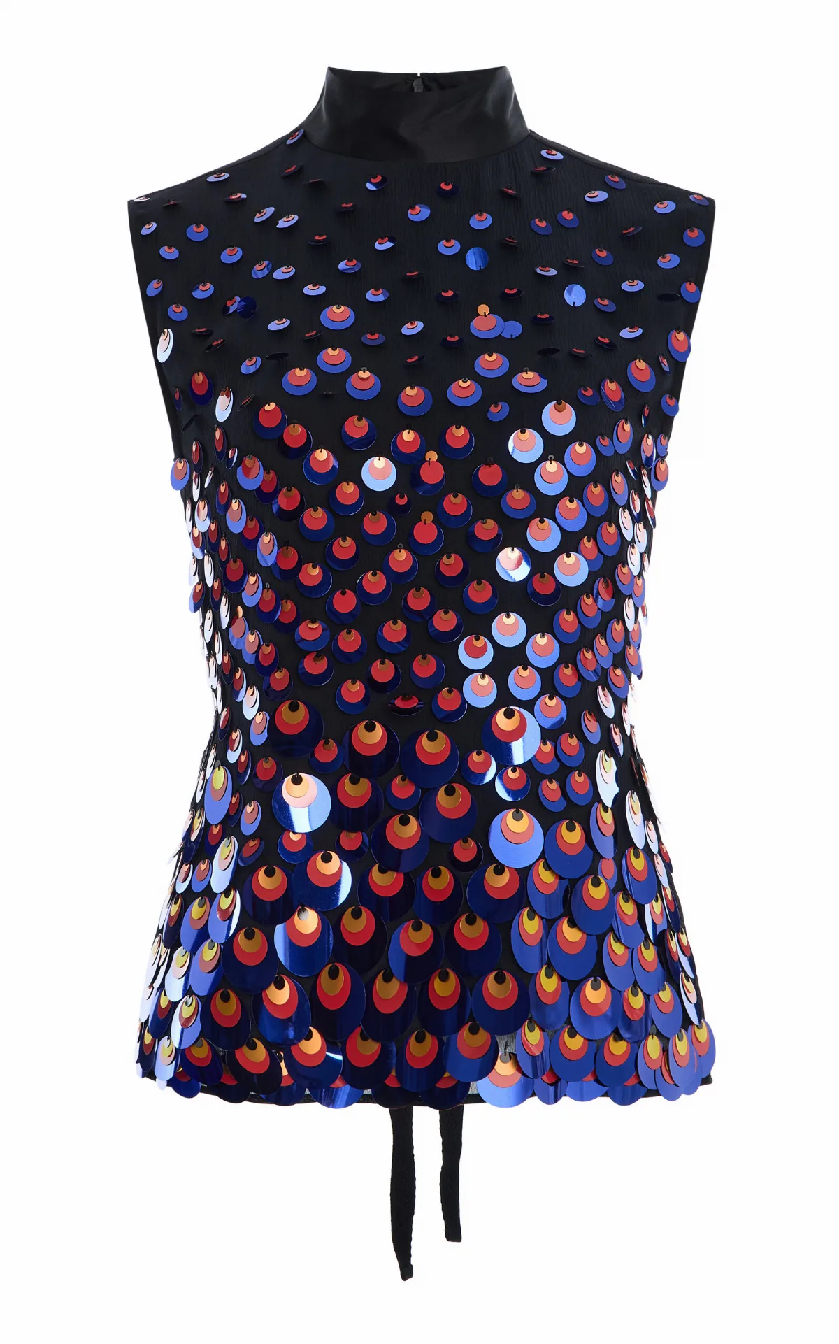 Embellished Silk Top by Christopher John Rogers