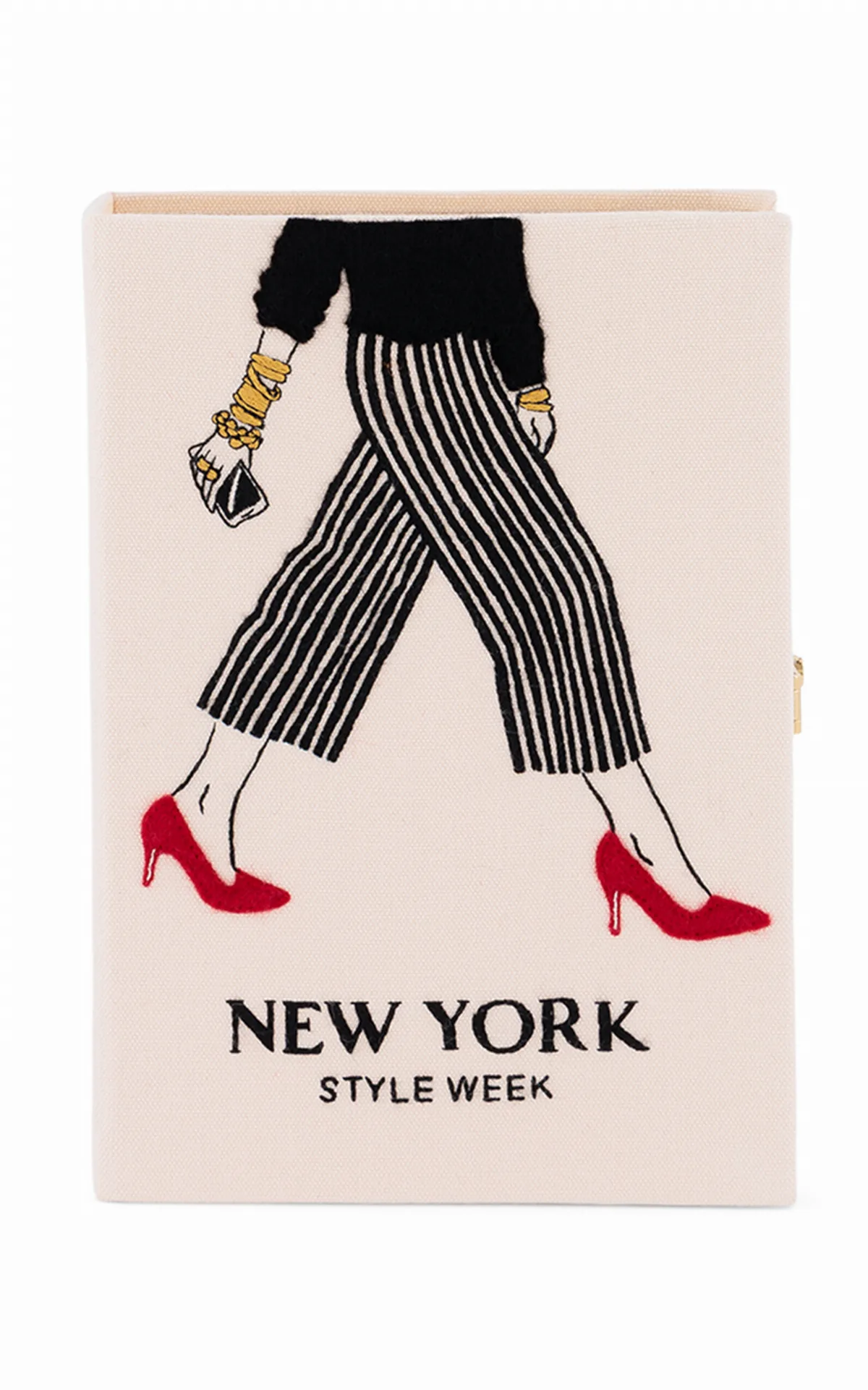 New York Style Week Velvet Clutch by Olympia Le Tan