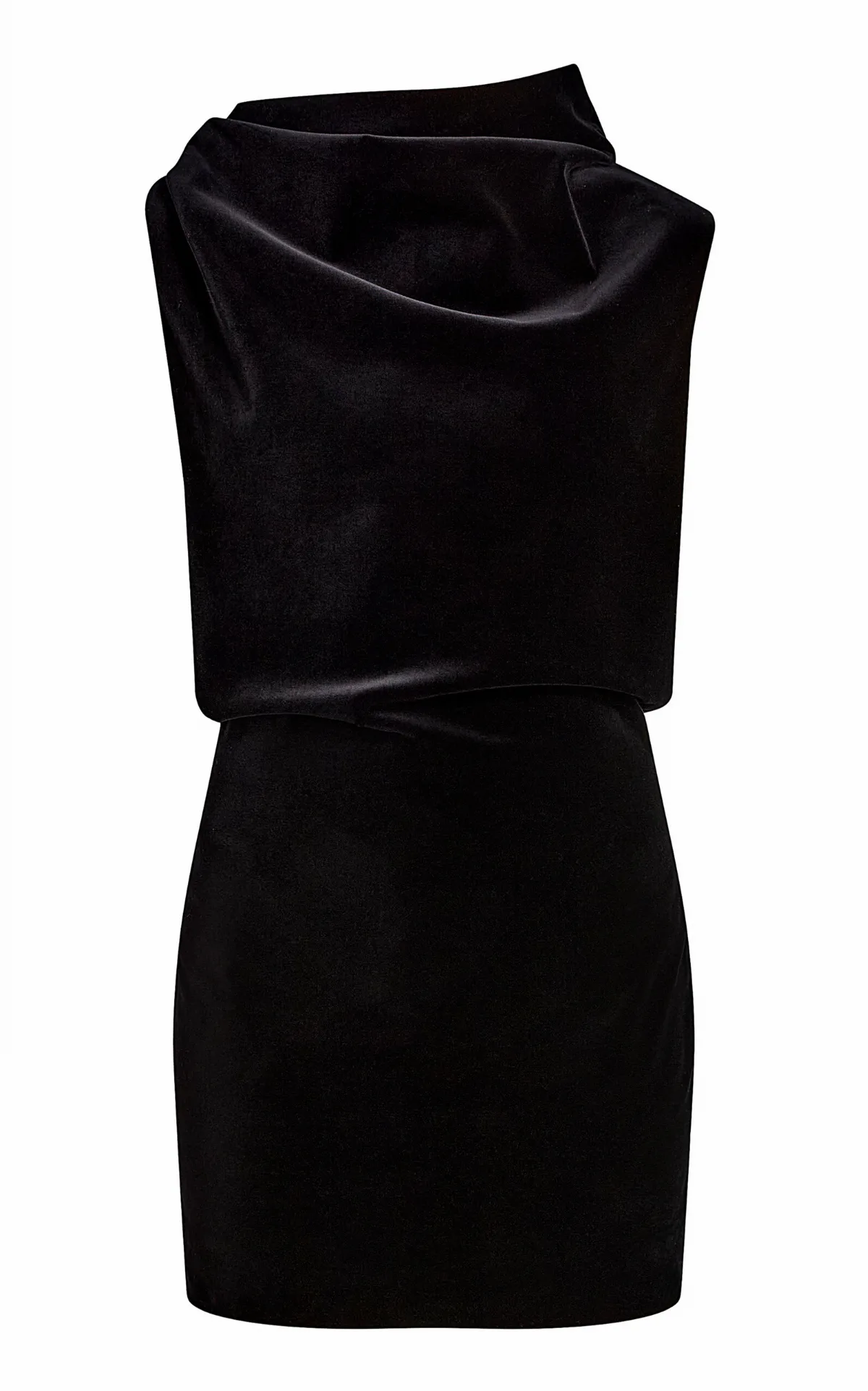 Astor Velvet Mini Dress by Khaite