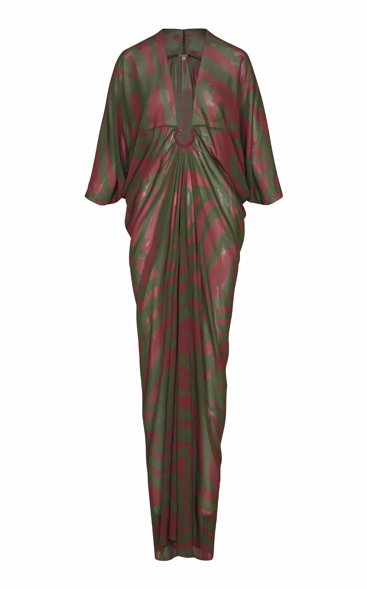 Sensory Tapestry Chiffon Maxi Dress by Johanna Ortiz