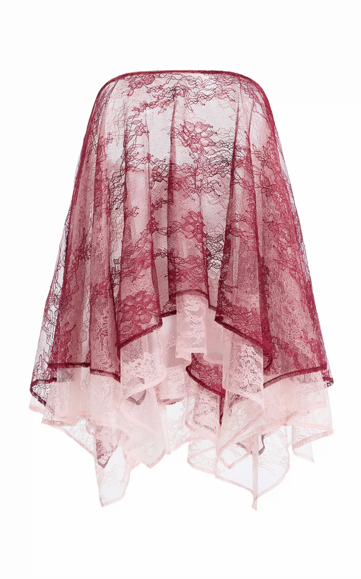 Reflect Reversible Handkerchief Lace Top by Third Form