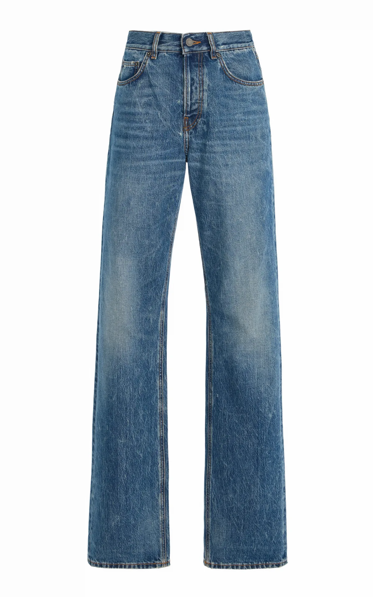 Star Rigid High-Rise Straight-Leg Jeans