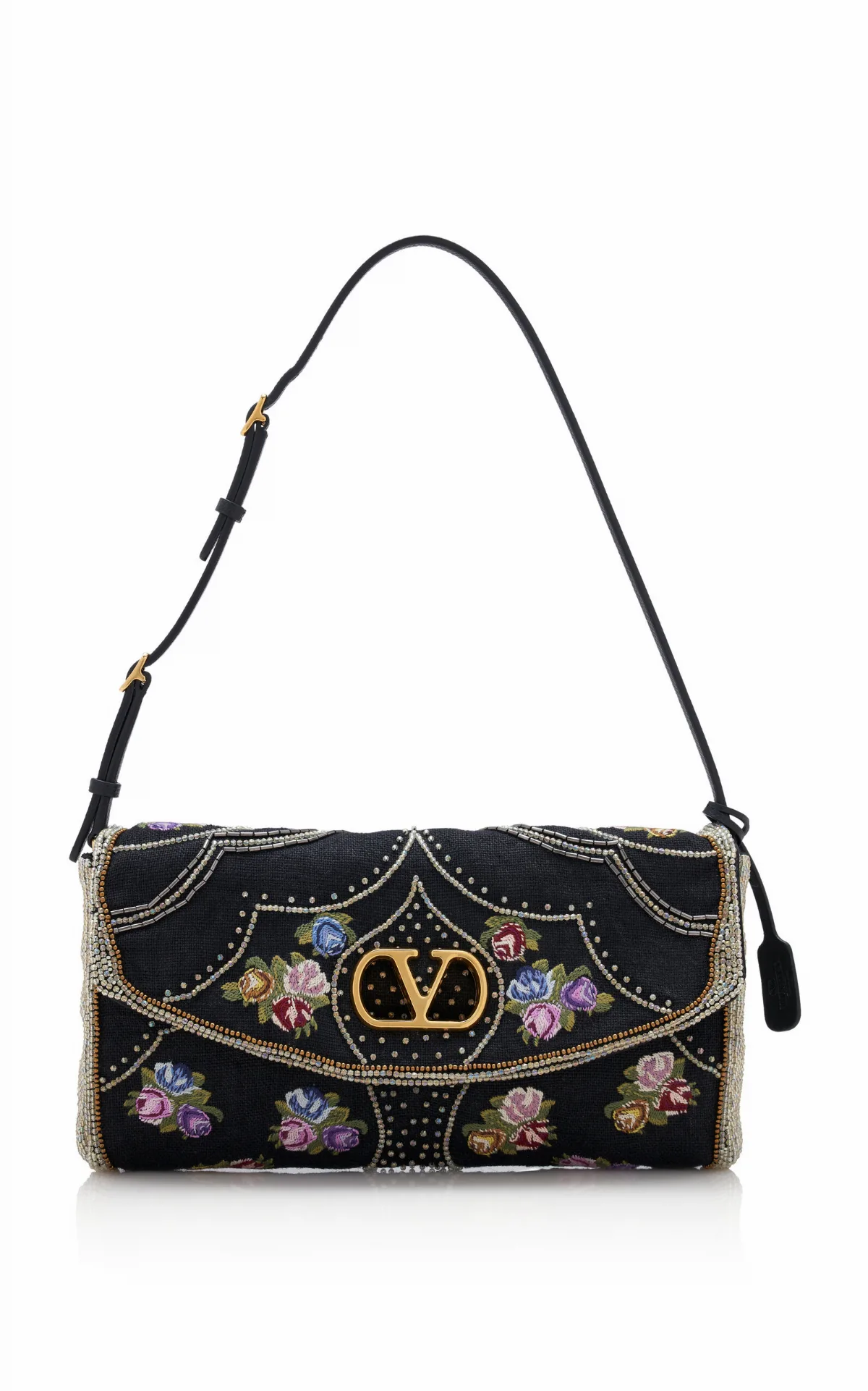 DeVain Small Beaded Shoulder Bag by Valentino Garavani