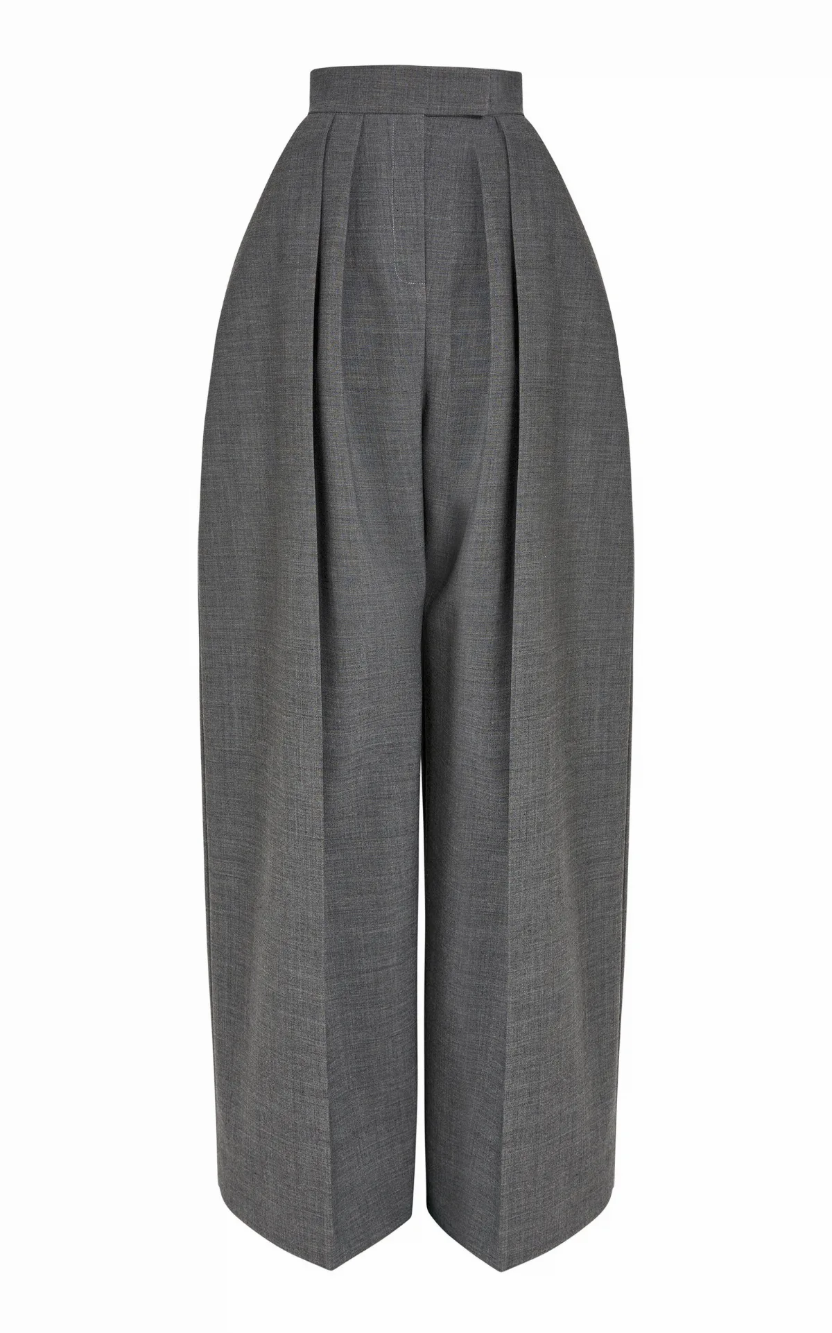 A.W.A.K.E. MODE Rounded Wool-Blend Wide-Leg Pants by Awake Mode