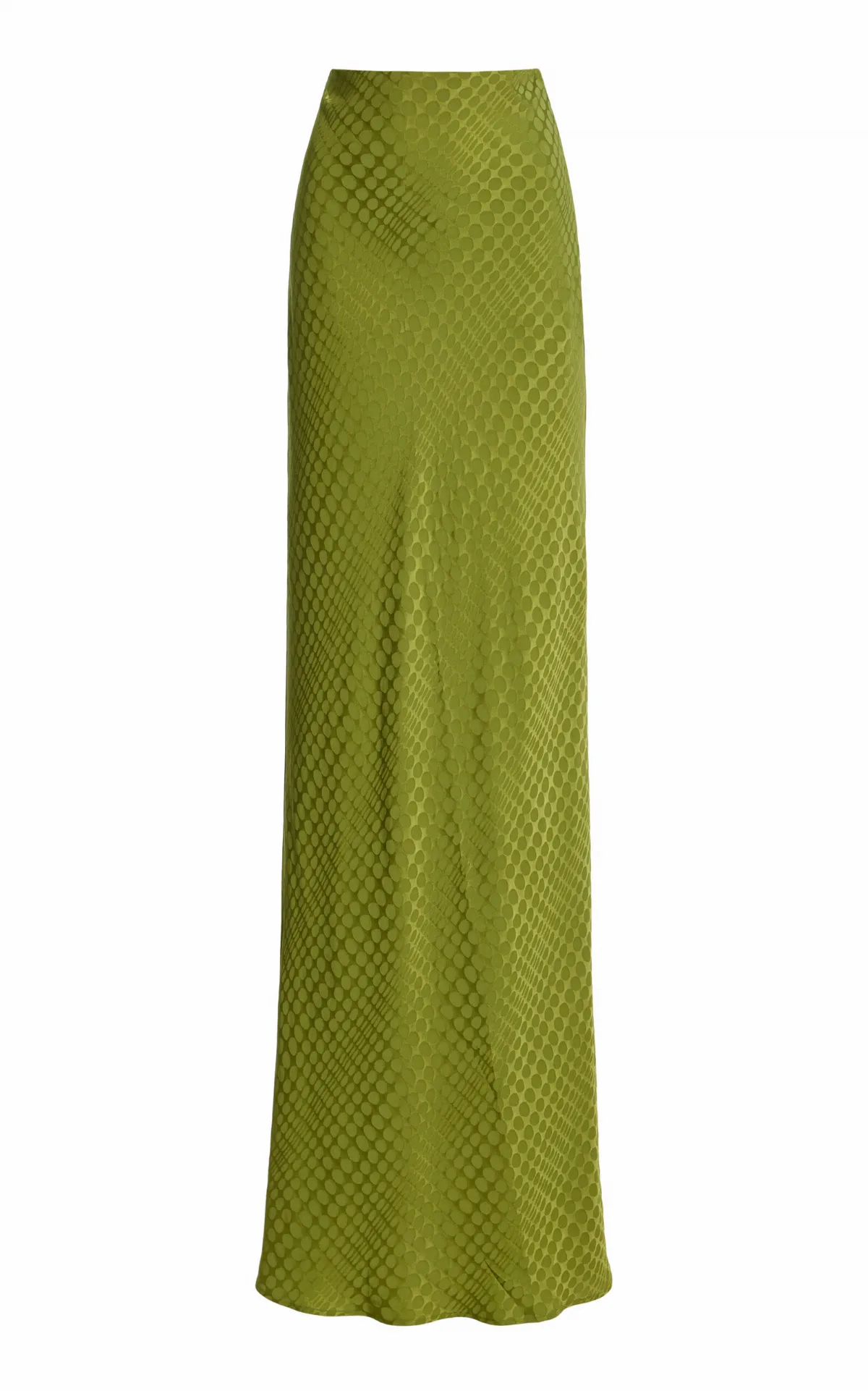 Wiggle Dot Jacquard Maxi Skirt by Christopher John Rogers