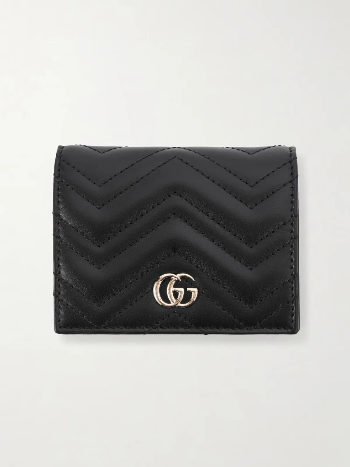 - Gg Marmont Matelassé Leather Wallet -