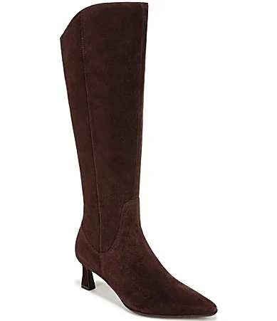 Deesha Suede Tall Dress Boots by Naturalizer