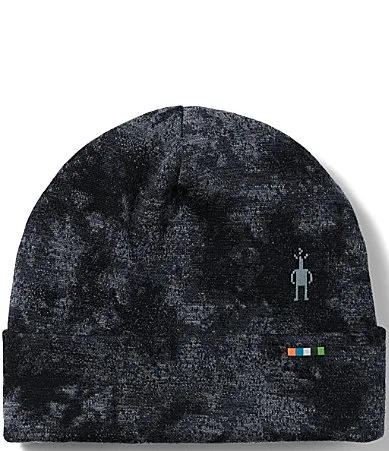 Thermal Merino Reversible Tie-Dye Cuffed Wool Beanie by Smartwool
