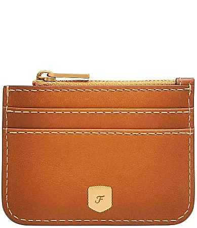Lennox RFID Zip Card Case by Fossil