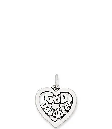 God Daughter Heart Sterling Silver Charm by James Avery