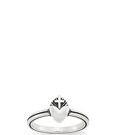 Sacred Heart Sterling Silver Ring by James Avery