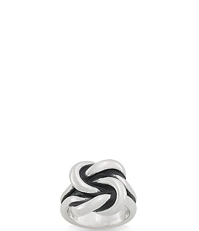 Bold Original Lovers Knot Sterling Silver Ring by James Avery