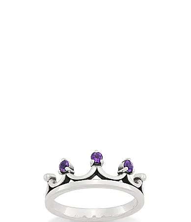 Tiara Sterling Silver Gemstone Ring by James Avery