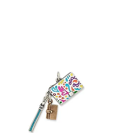 Enamel Consuela Combi Bag Sterling Silver Charm by James Avery
