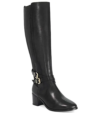 Tabbi Tall Leather Boots by Dune London