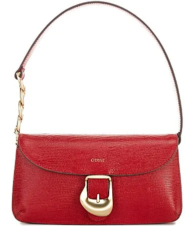 Emma Flap Shoulder Chain Shoulder Bag by Citrine