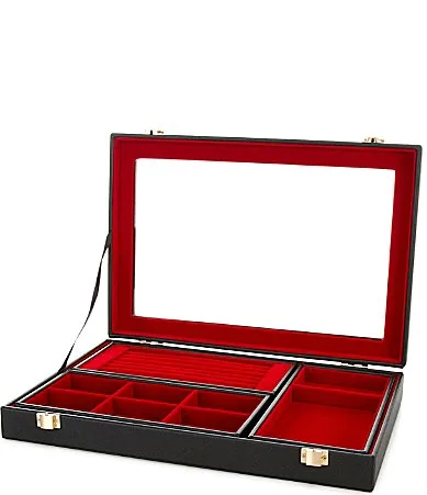 Clear Lid Jewelry Box by Gemma Layne