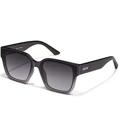 Drive in 51mm Polarized Square Sunglasses by Quay