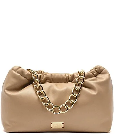 Bici Leather Chain Shoulder Bag by Frances Valentine