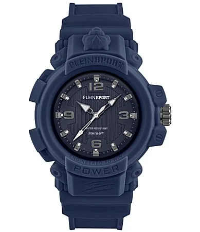 New Combat Analog Silicone Strap Watch by Philipp Plein