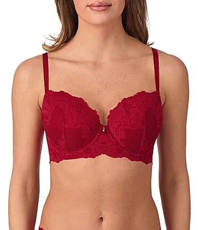 Lace Allure Cut & Sewn Padded Demi Bra by Le Mystère