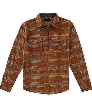 Crockett Long Sleeve Woven Shirt by Dakota Grizzly