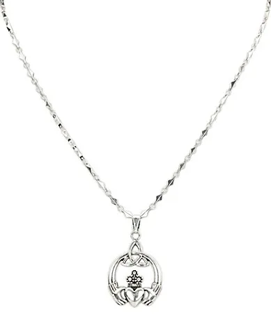 Heart Charm Short Pendant Necklace - Silver Ox by Patricia Nash