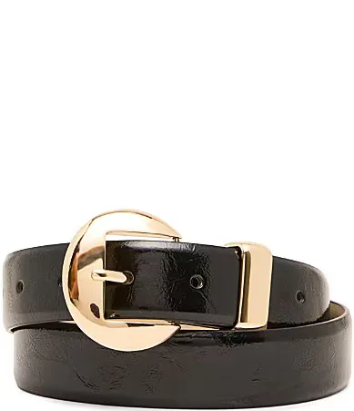 Glazed Leather Pant Belt by Dillards