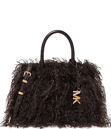 Laila XS Wavy Shearling Crossbody Bag by MICHAEL Michael Kors