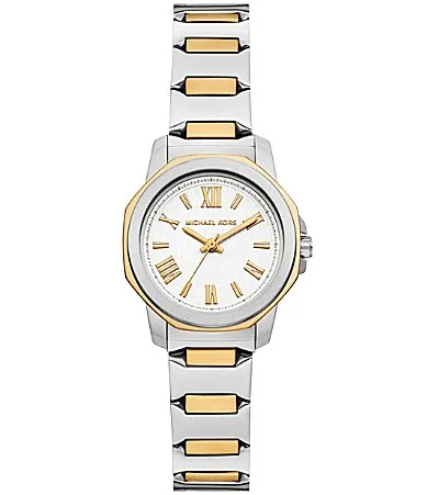 Prescott Three-Hand Stainless Steel Bracelet Watch by MICHAEL Michael Kors