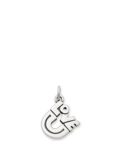 Love U Sterling Silver Charm by James Avery