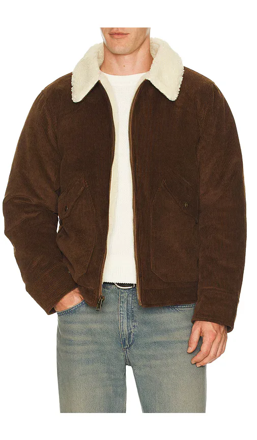 Corduroy Delivery Jacket by Schott