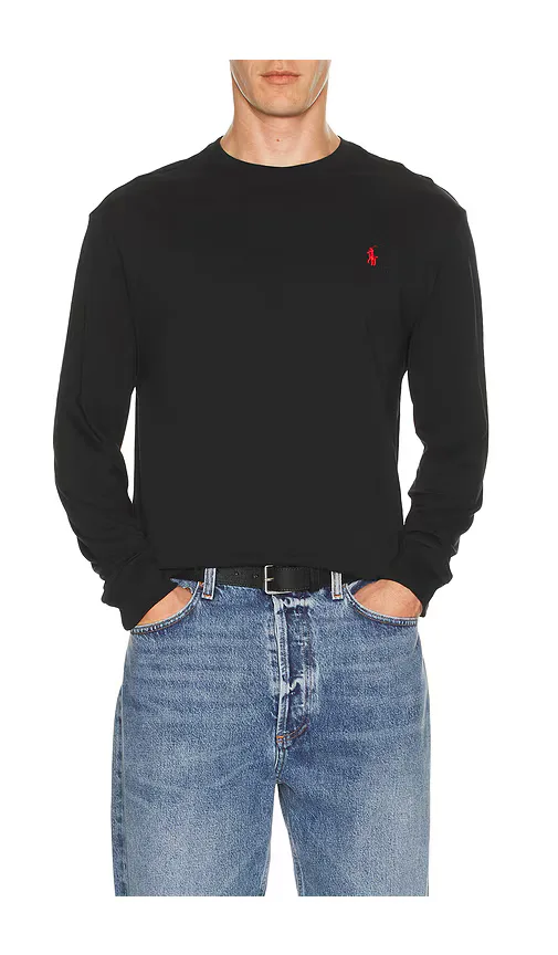 Long Sleeve Crewneck T-Shirt by Polo Ralph Lauren
