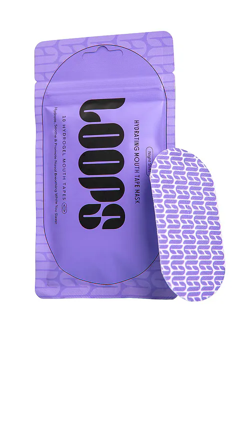 Night Shift Hydrating Mouth Tape Mask 10 Pack by Loops