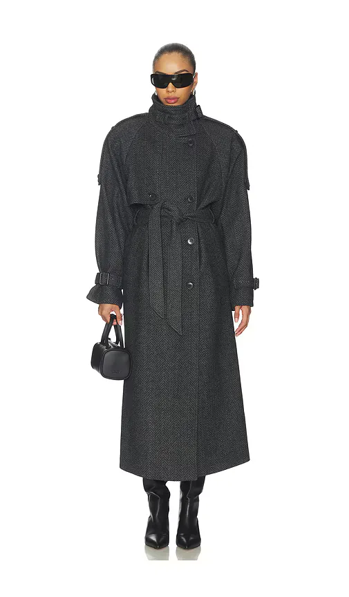 Avic Long Coat by Gestuz