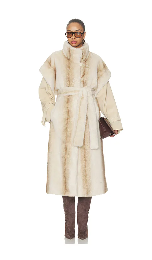 Harper Long Fur Coat