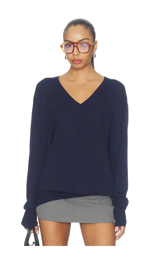 Astoria V Neck Sweater by All the Ways
