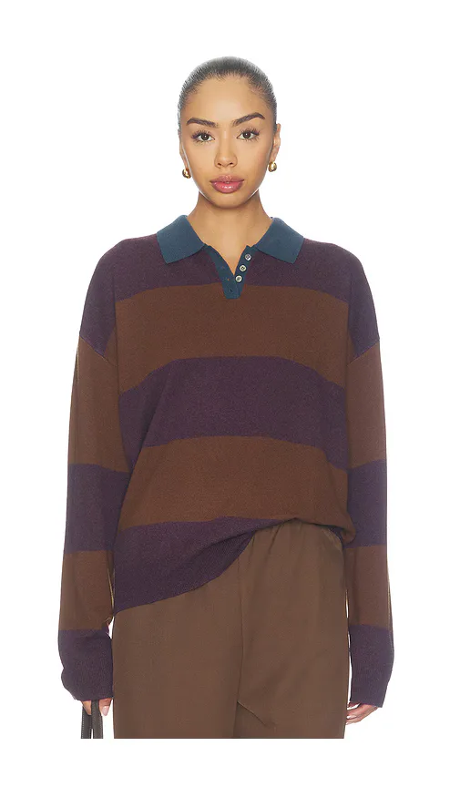 Zoe Rugby Polo Shirt by Leset