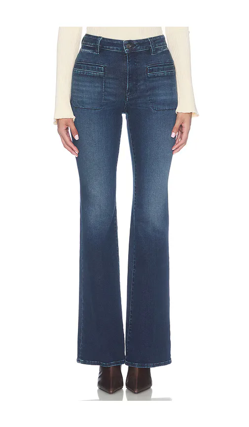 Soft Tech Good Flare Jeans by GOOD AMERICAN