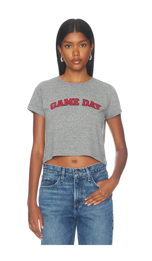 Red Game Day Tiny Tee by Sunny Somewhere