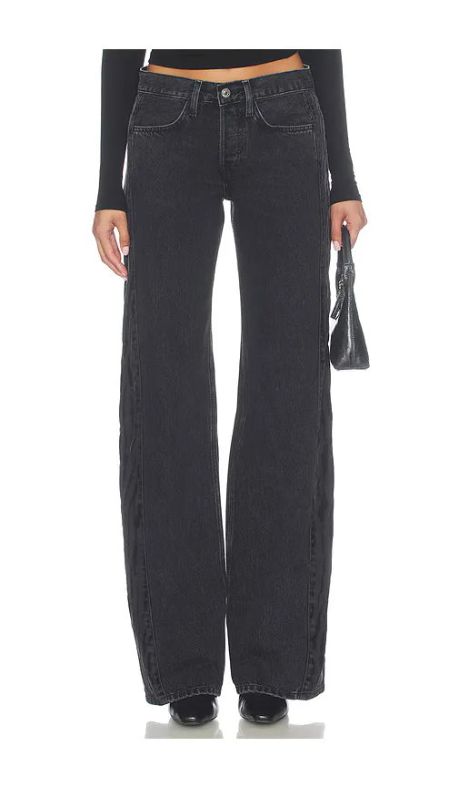 RE/DONE Laurel Zebra Barrel Jeans by Re/Done