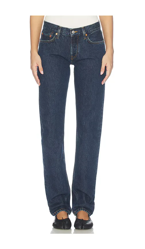 RE/DONE Slim Cig Straight Leg Jeans by Re/Done