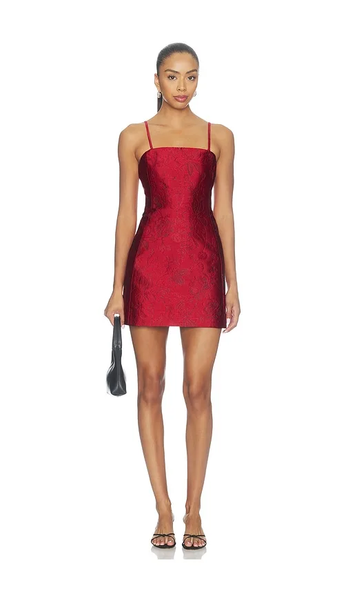 Alice + Olivia Velia Strap Mini Dress by Alice + Olivia