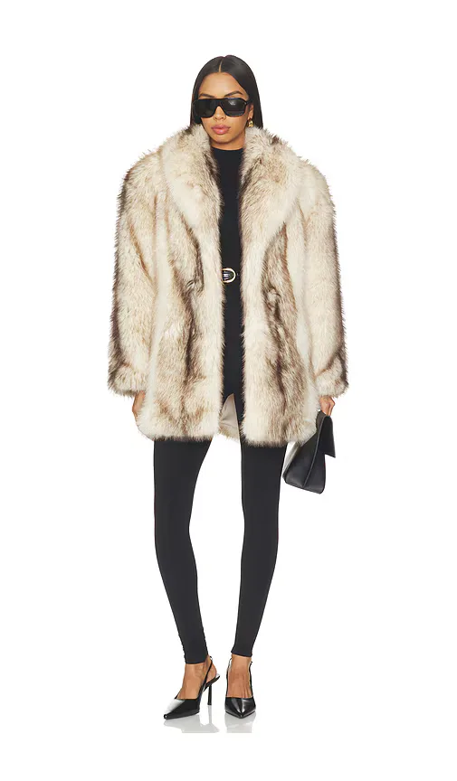 Emilia Fur Coat by Ducie