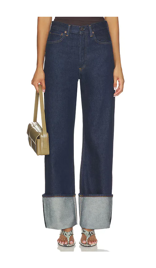 Big Cuff Petite Jean by AGOLDE