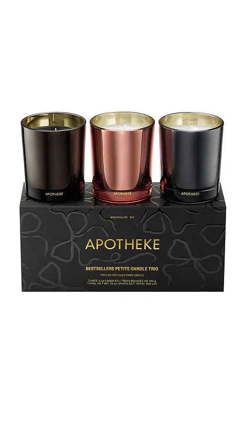Bestsellers Collection Petite Candle Trio by Apotheke