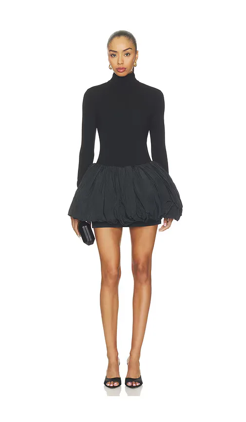 Long Sleeve Turtleneck Mini Dress by Magda Butrym